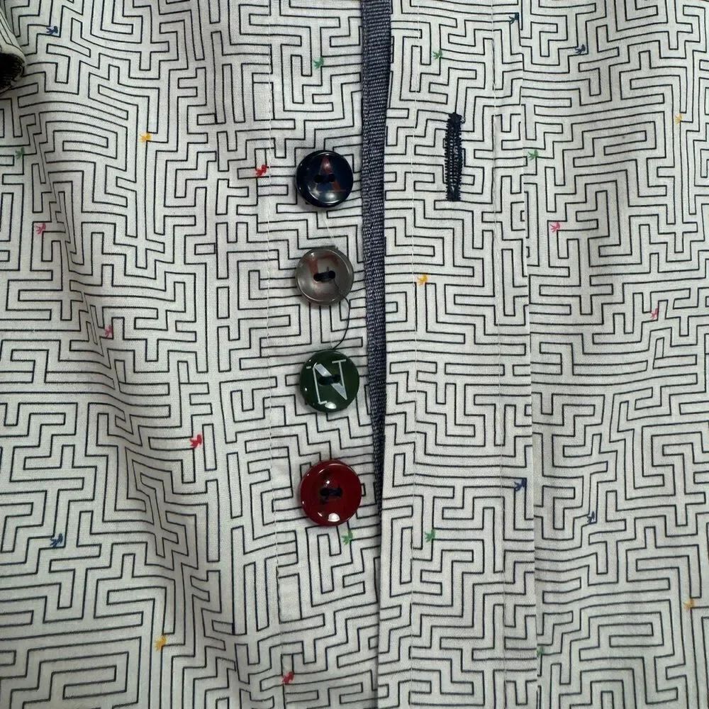 A Fish Named Fred button up shirt - Picture 2 of 8